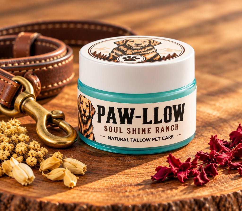 Paw-llow Tallow Skincare for pets